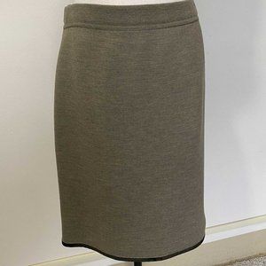Vintage Escada Wool Skirt - Brown - Size US 6 - EU 38